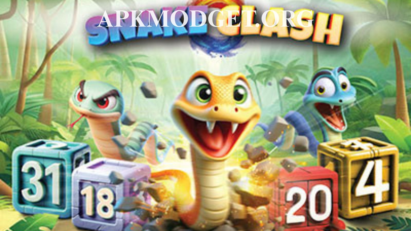 Snake Clash! MOD APK 