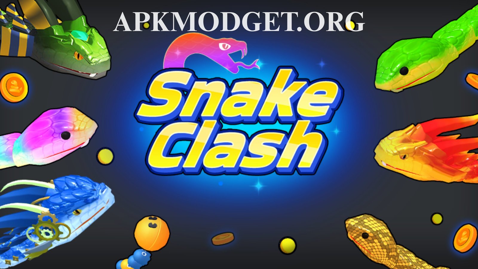 Snake Clash! v61.0.0 MOD APK (Unlimited Money)
