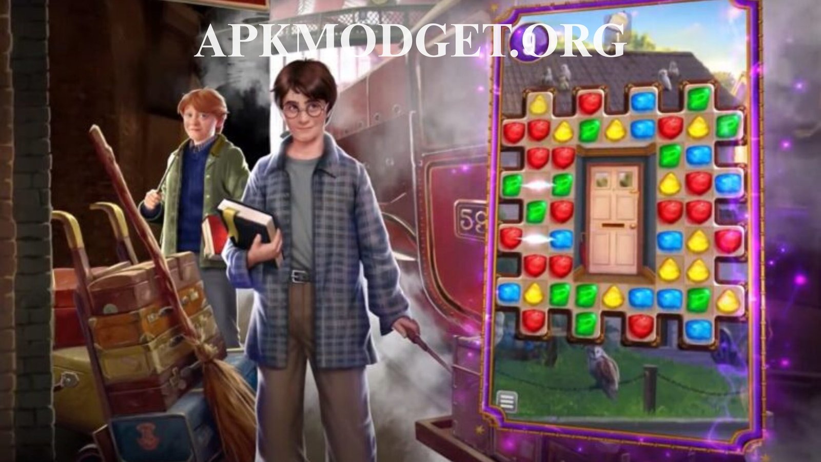Harry Potter Puzzles Spells MOD APK (Menu, Auto Win, Speed)