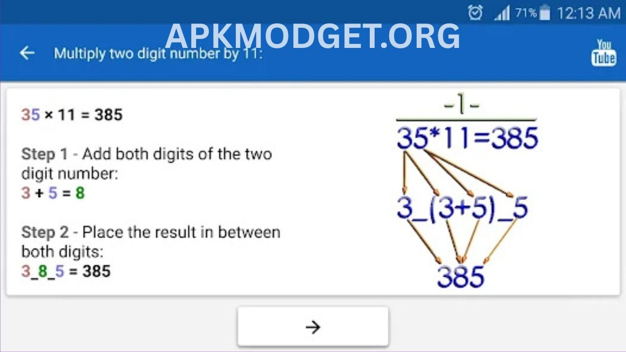 Mental Math Tricks Workout v2.6.9.1 MOD 